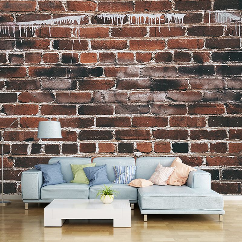 Photography Environment Friendly Mural Wallpaper Brick Wall Living Room Wall Mural