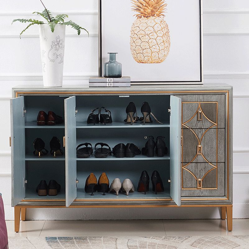 Modern Style Buffet Sideboard for Living Room with Engineered Wood Storage Sideboard