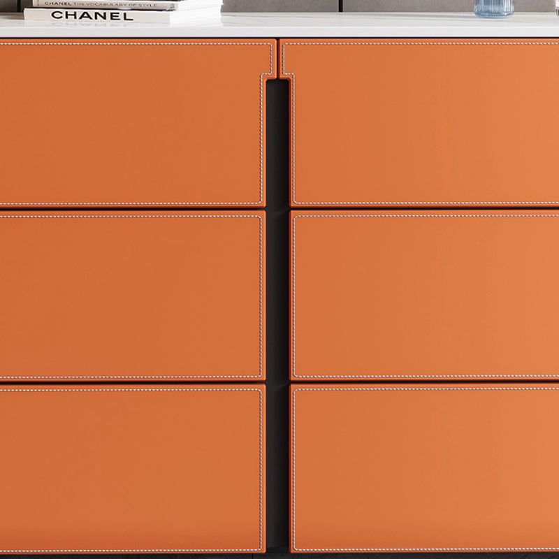 31.5"H Sideboard Modern Style Dining Server with Drawers for Kitchen and Dining Room