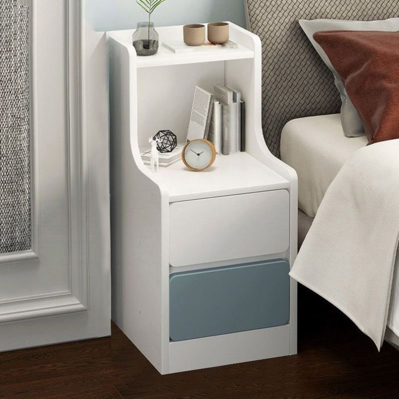 Contemporary Rectangle Manufactured Wood Grooves Accent Chest