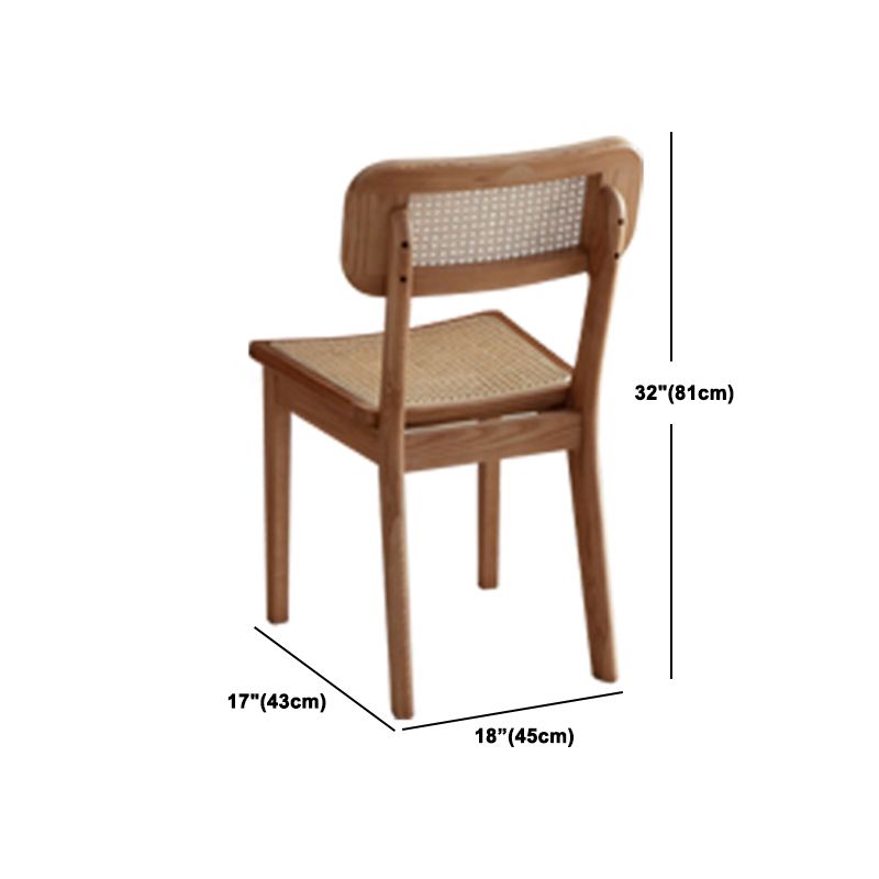 Modern Rectangle Dining Set 1/2/4/7 Pieces Solid Wood Dining Table with Chairs