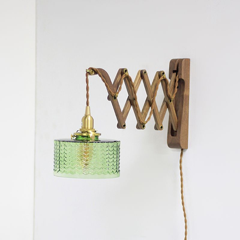 Moderner Stil Geometrischer Wandlampe Licht Holz 1 Lichtwandbeleuchtung Armaturen