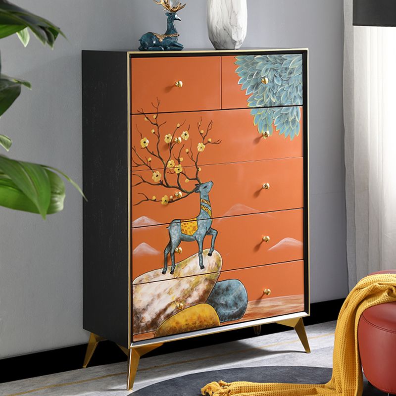 Wooden Storage Chest Contemporary Storage Chest Dresser for Bedroom