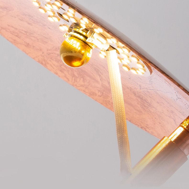 Estilo nórdico Rotable Solar Eclipse Splipse Splipe Metal Metal Redone Red Red Cull Moon Lámpara de montaje para dormitorio para dormitorio