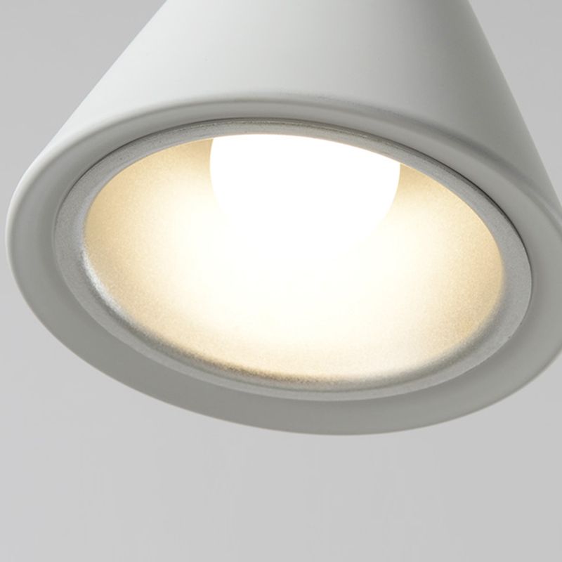 LED Metal Pendant lampe chambre à coucher moderne de style saccagé à style simple moderne