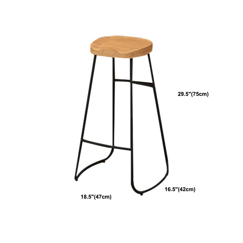 Indoor Modern Rectangle Counter Set 1/2/3 Pieces Solid Wood Table and Stool Set