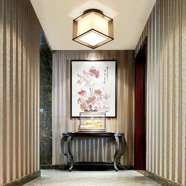 Éclairage semi-montage géométrique moderne Asle Asle Fleur