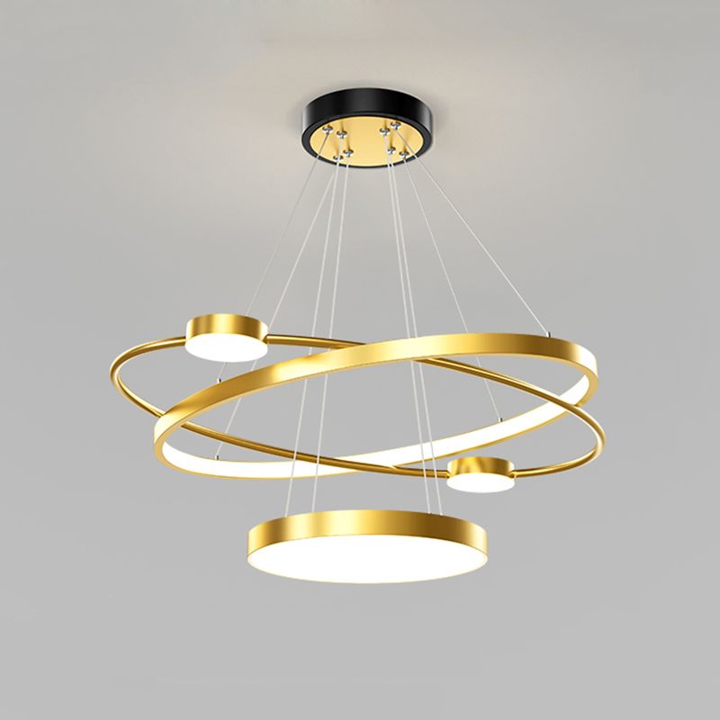 Luce di lusso semplice moderno in stile moderno Lampella a sospensione Luce per soggiorno sala da pranzo