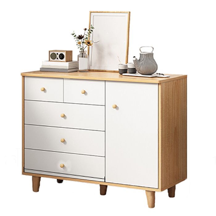 Contemporary Storage Chest Wood Storage Chest Dresser with 4/5/9 Drawers