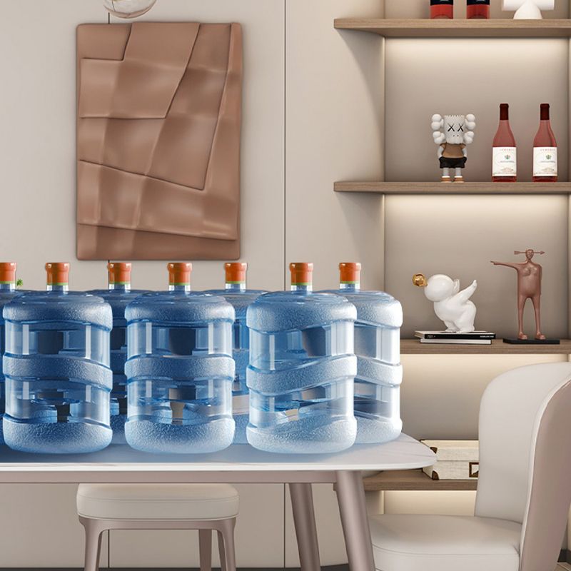 Traditional Luxury Rectangle Dining Table Stone Dining Room Furniture