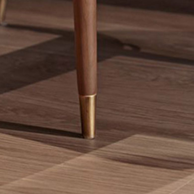 Upholstered Dining Chairs Faux Leather Chairs with Wood Base