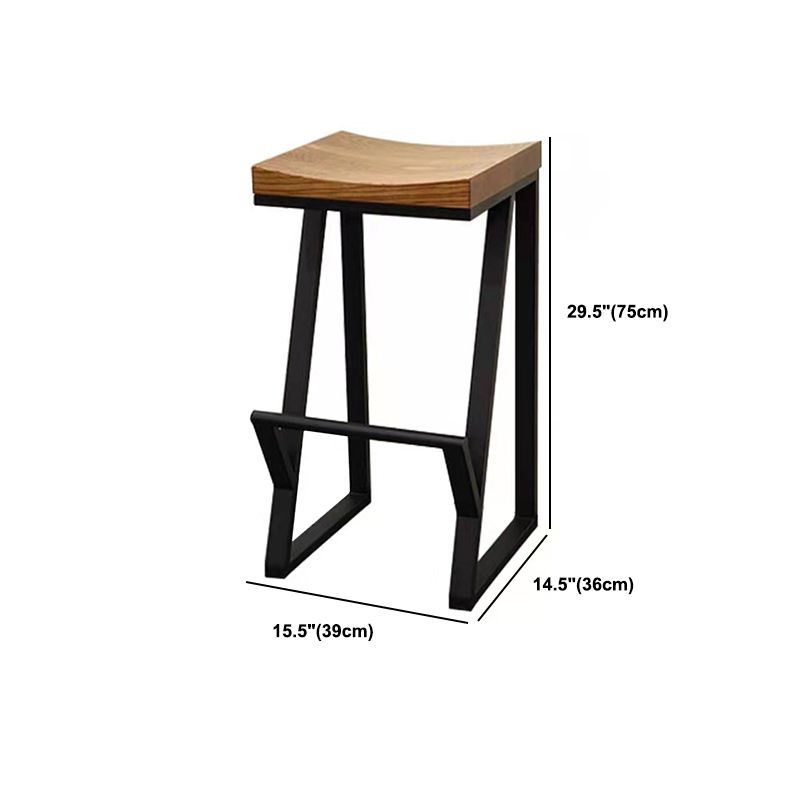 Indoor Modern Rectangle Counter Set 1/2/3 Pieces Solid Wood Table and Stool Set