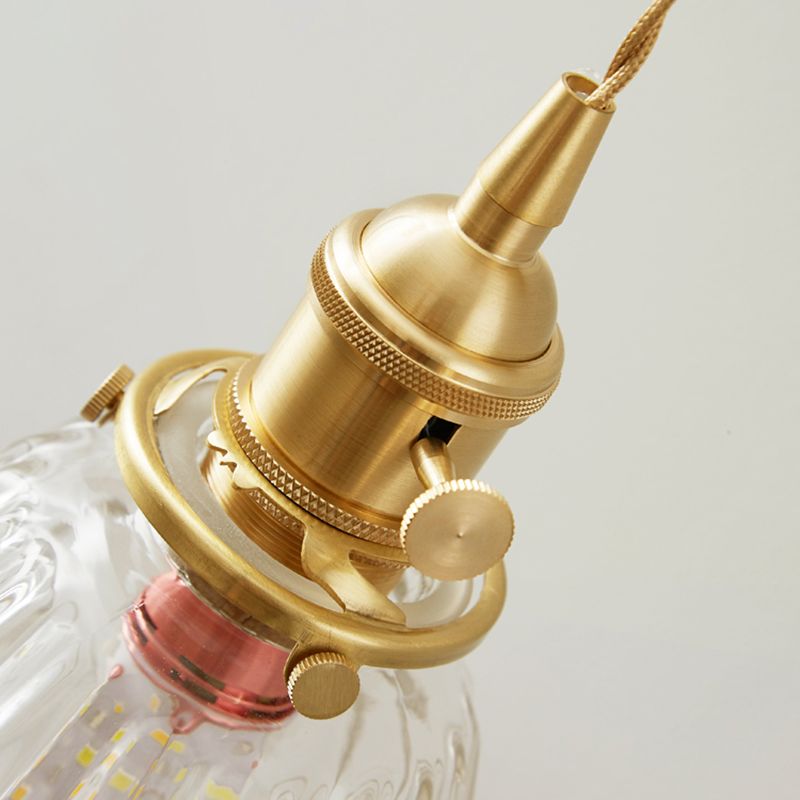 Glass Wall Sconce Lighting Simple Style Wall Mount Light Fixture