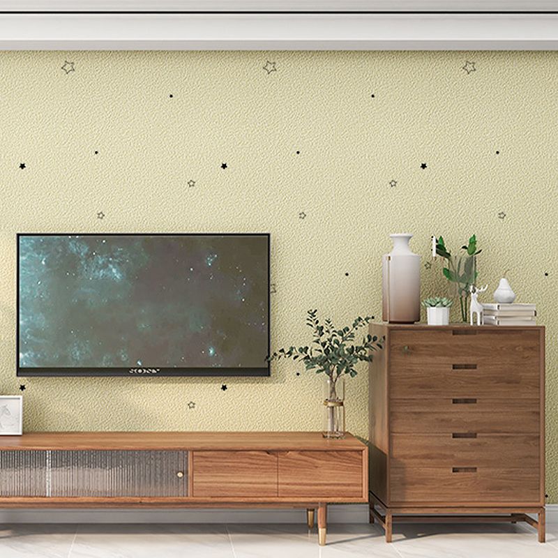 Creative Wall Paneling Star Pattern Stain Resistant Waterproof Wall Paneling