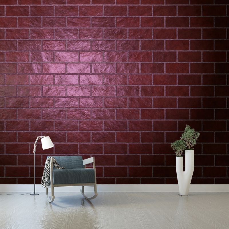 Brick Wall Mural Stain Resistant Living Room Wall Decor, Made to Measure