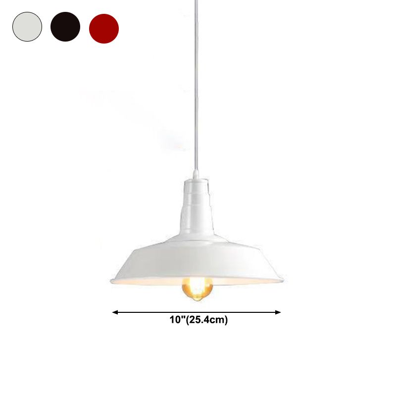 Metal Hanging Ceiling Light Industrial-Style Pendant Lighting Fixture