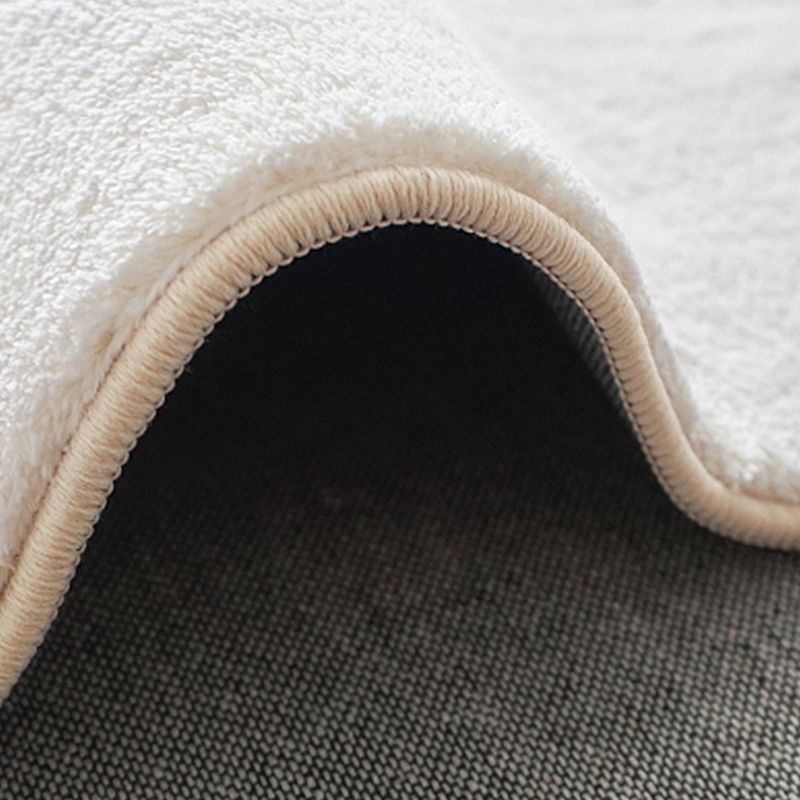 Alfombra casual blanca mezcla hebilla de hebilla alfombra interior mancha alfombra para sala de estar