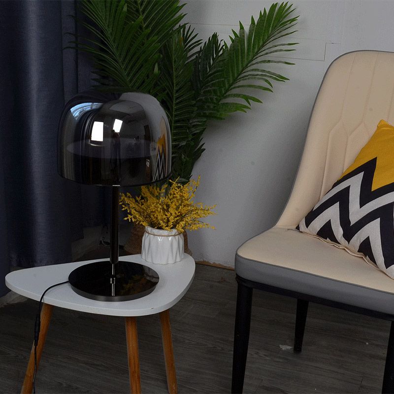 Lampe de table en verre de style nordique lampe de bureau de style moderne pour chambre d'étude