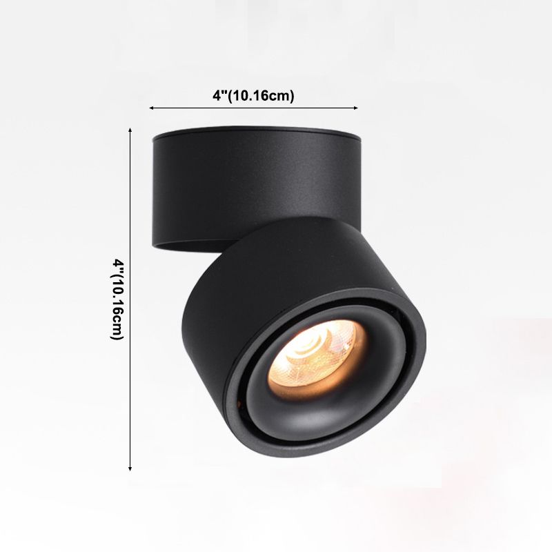 Mini LED Surface Mounted Ceiling Lamp Nordic Modern Adjustable Indoor Spot Panel Light