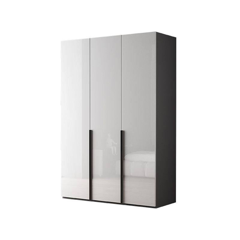 Modern Wardrobe Armoire Engineered Wood Wardrobe Cabinet with Drawer