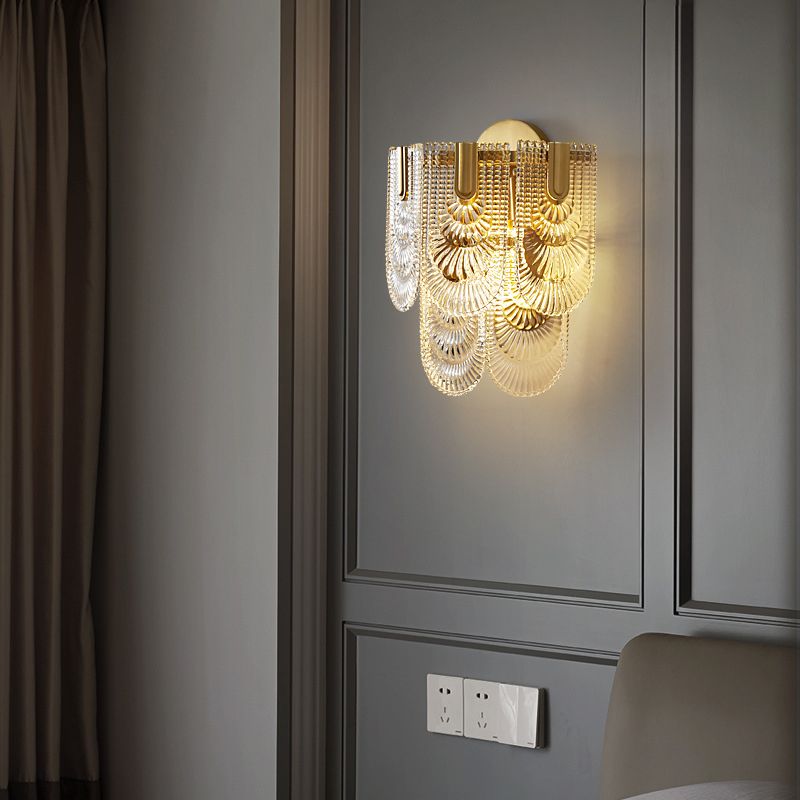Multiple-Light Unique Sconce Light Modern Crystal Sconce Light Fixture