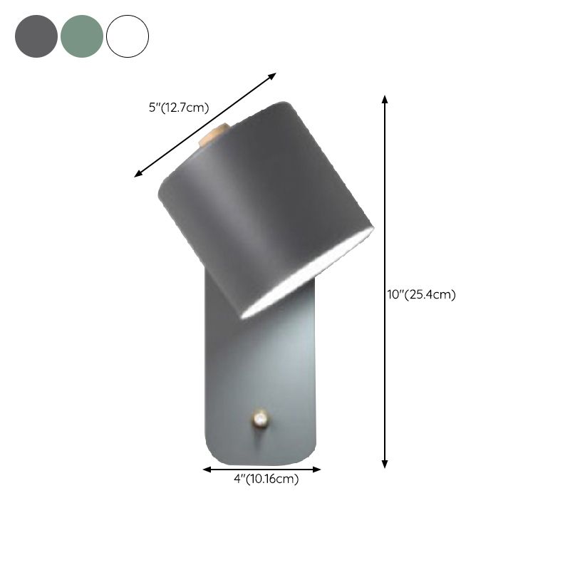 Single Contemporary Style Metallic Shaded Down Bathroom Vanity Light