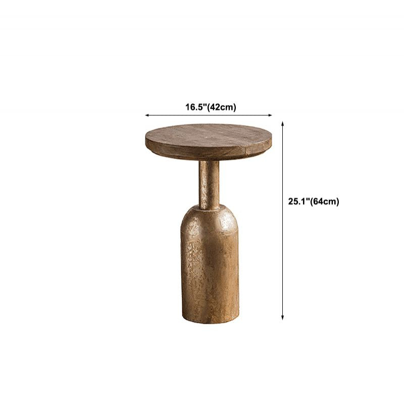 French Country Distressed Wood Coffee Table Set for Living Room