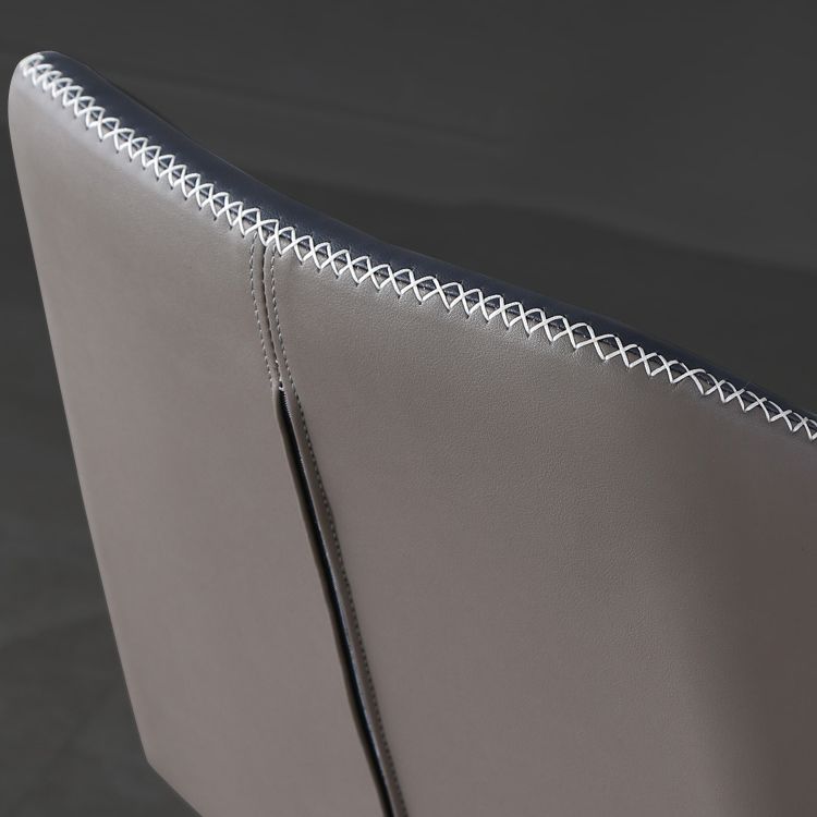 Industriële stijl metalen stoelen keuken dineren wingback zijstoel (set van 2)