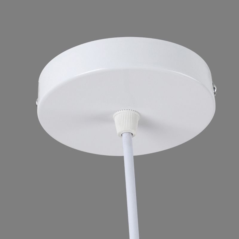 Asian Style Simplicity Hanging Light Bamboo & Imitation Sheepskin Double Shade 1 Light Pendant Lamp