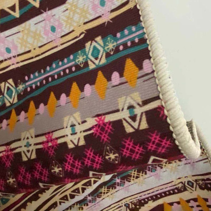 Tapis classique imprimé de branches d'encre, en Polyester mélangé de couleurs, résistant aux taches, pour l'intérieur, pour la décoration de la maison