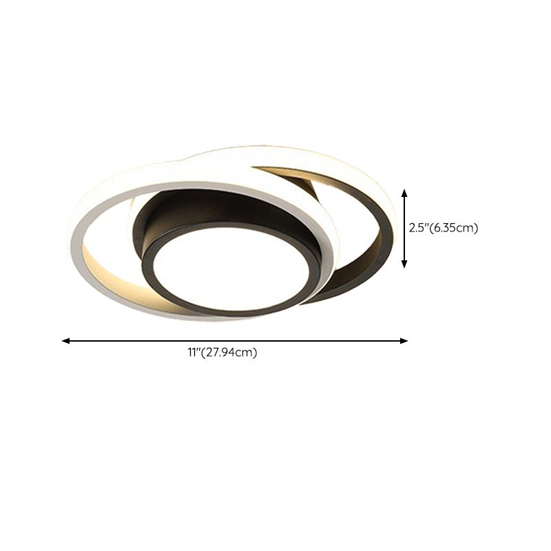 LED Ceiling Light Contemporary Flush Mount Lighting for Home