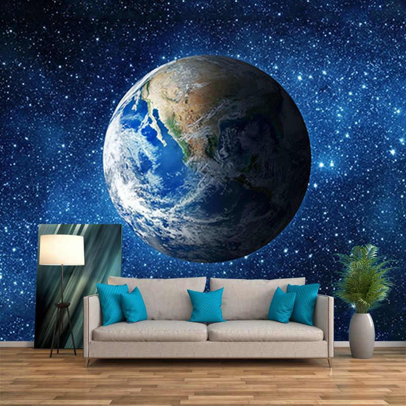 Earth Universe Photography Environment Friendly Mural Wallpaper Living Room Wall Mural