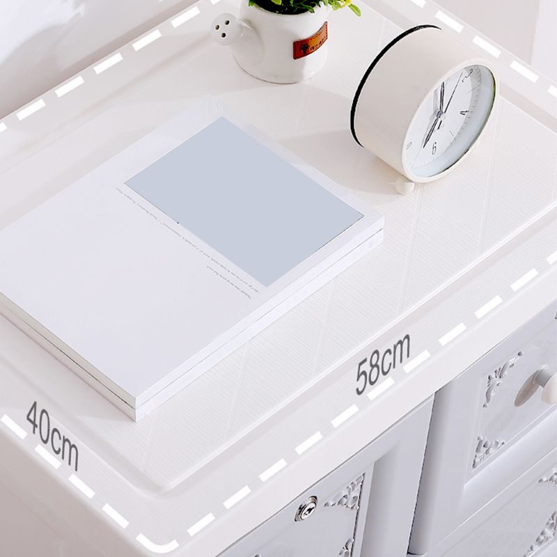 Non-Hanging Wardrobe Armoire Contemporary Plastic Storage Cabinet