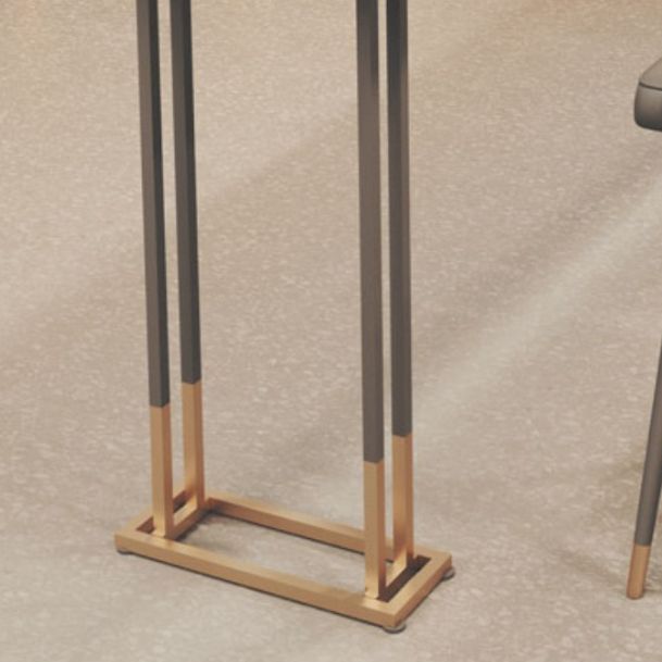 Industrial Bar Table Set 1/4 Pcs Solid Wood Bar Table with Upholstered Bar Stools