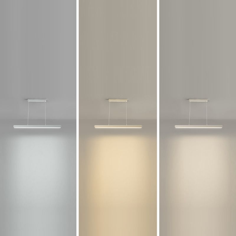 LED Kitchen Island Lighting Contemporary Black/White Ceiling Light for Home