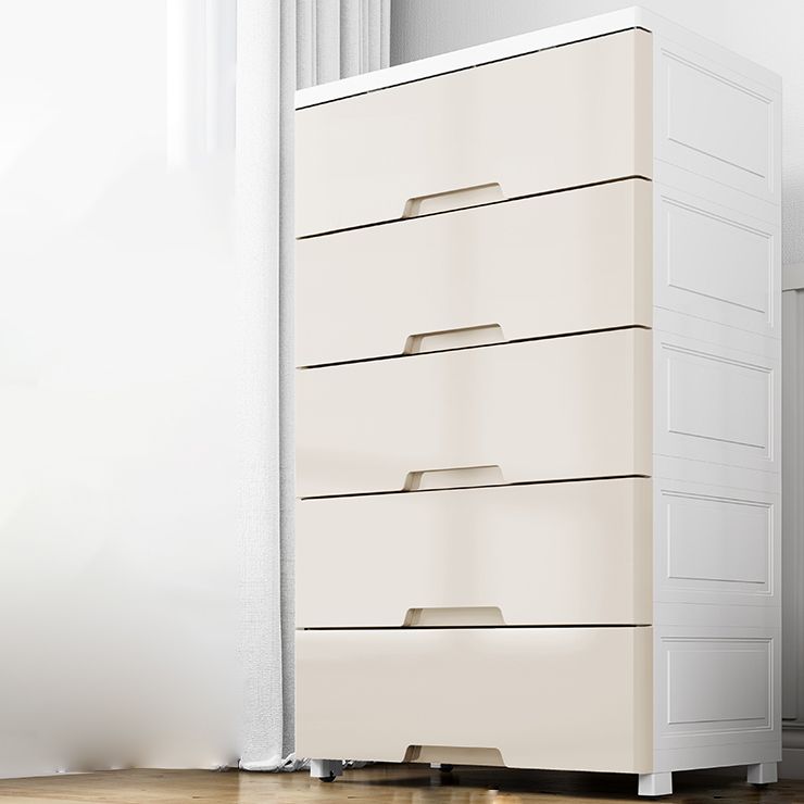 Lingerie Chest  Contemporary Plastic Chest with Drawers for Bedroom