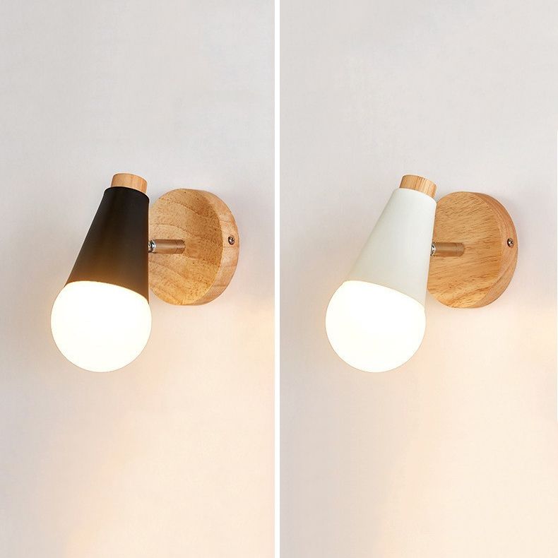 Bras swing petit lampe murale macaron métal