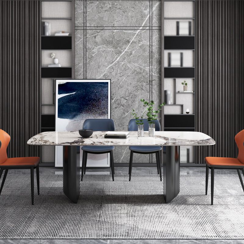 Contemporary 1/4/5/6/7 Pieces Dining Room Set Rectangle Dining Table Set