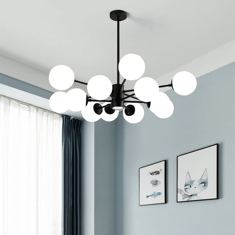 Modern licht luxe eenvoudige stijl led hangsel kroonluchter licht voor woonkamer eetkamer slaapkamer