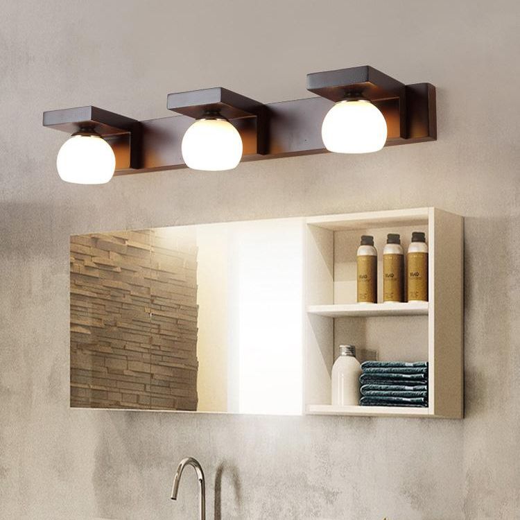 Simplicità contemporanea Global Vanity Sconce Lights Wall Wall Monte Lampada per bagno