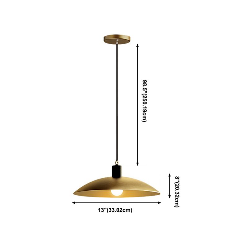 Moderne luxe hanglamp Koperen koepelhanglamp voor binnenruimtes