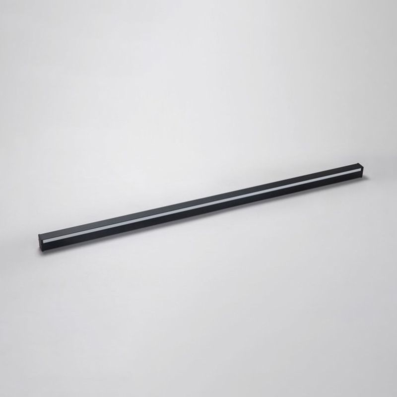 Metal Linear Shade Wall Lighting Modern 1-Light Wall Mounted Light Fixture