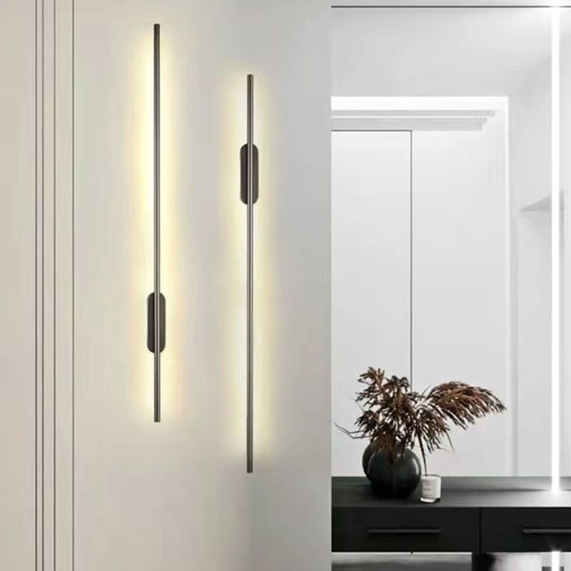 Lámpara de montaje de pared nórdica estilo LED de estilo LED de luz Luz de pared para sala de estar