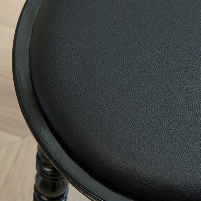 Modern Dining Room Plastic Parsons Armless Upholstered Dining Chair