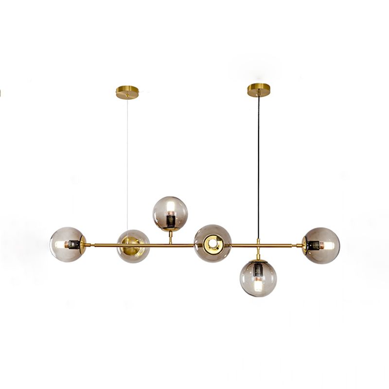 Modern Style Dining Pendant Lamp Kitchen Dining Room Glass Shade Hanging Light Fixture