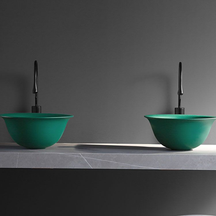 Porcelain Trough Bathroom Sink Modern No Craftsmanship Wash Stand