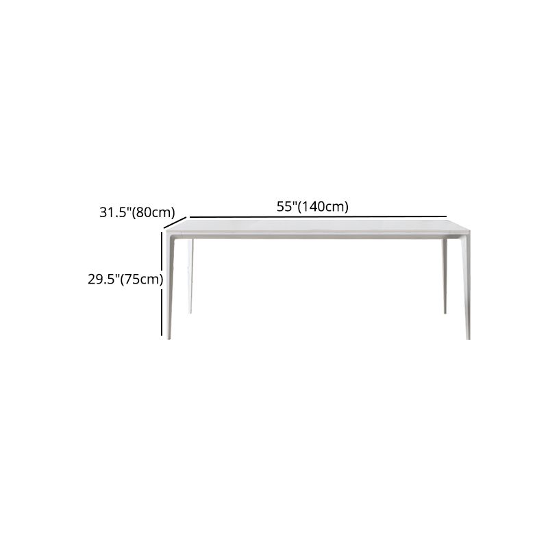 Piedra sinterizada Juego de comedor moderno 1/4/7 Set de muebles de comedor/artículos separados