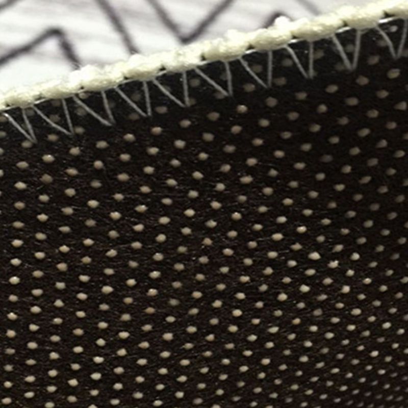 Fancy Modern Area Rug Geometric Pattern Polyester Area Carpet Stain Resistant Rug for Home Decor