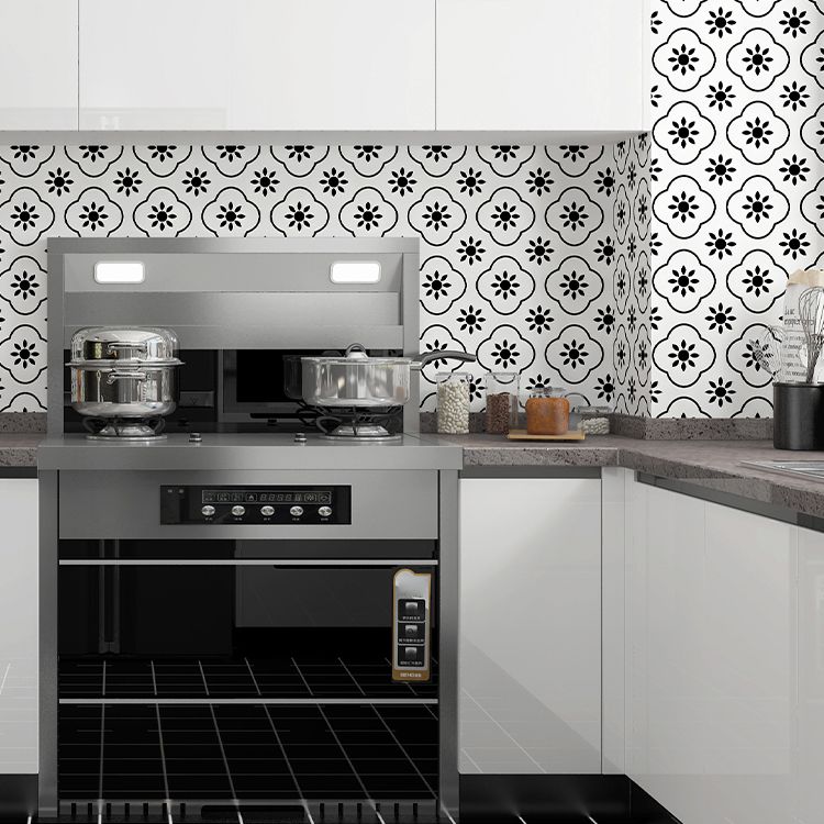 Modern Mosaic Tile Peel and Stick Backsplash Tile for Bathroom