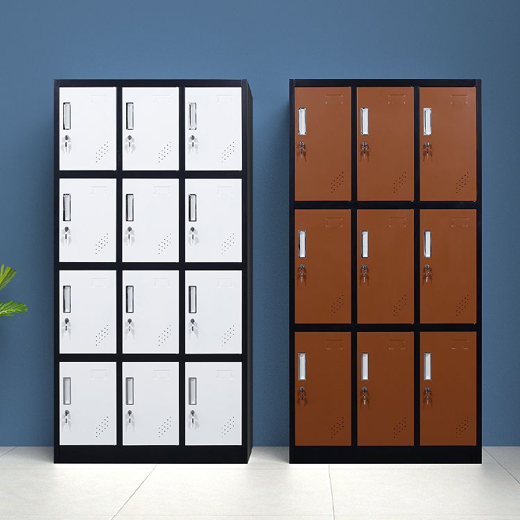 Modern Hinged Door Storage Cabinet Matte Finish Cabinet for Home